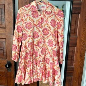 Zara shirt dress tunic size S